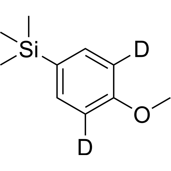 (4-Methoxyphenyl)trimethylsilane-d2 3047059-87-7
